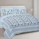 Blue__Jaipuri bedsheet